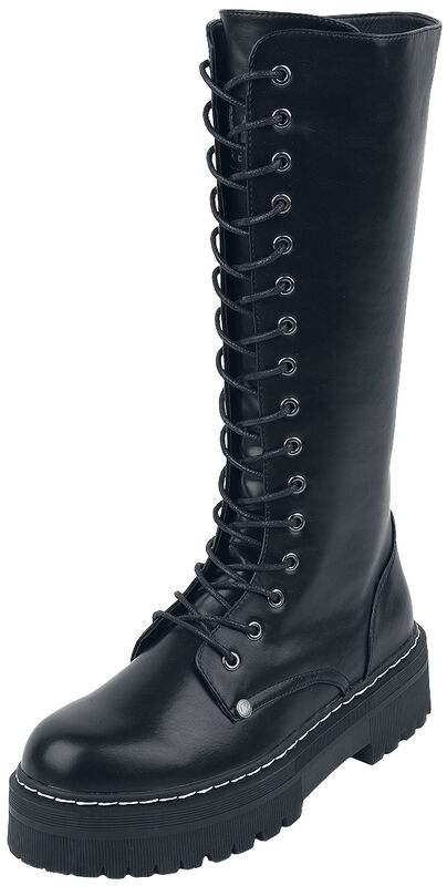 Black Boots with Heel