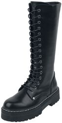 Black Boots with Heel, Black Premium by EMP, Laars