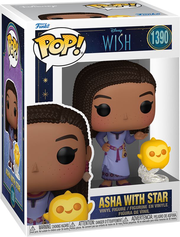 Asha with Star vinyl figuur nr. 1390