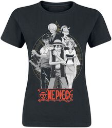 One Piece - Groupe, One Piece, T-Shirt Manches courtes