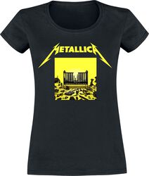 M72 Squared Cover, Metallica, T-Shirt Manches courtes