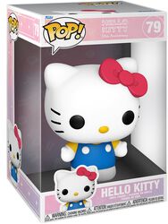 Hello Kitty (50th Anniversary) (Jumbo POP!) vinyl figuur 79, Hello Kitty, Funko Pop!