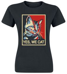 Yes, We Cat, Tierisch, T-Shirt Manches courtes