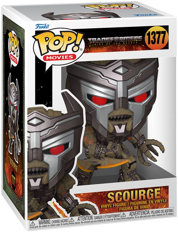 Rise of the Beasts - Scourge vinyl figuur nr. 1377