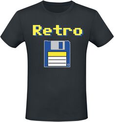 Retro - Diskette (floppydisk), Gaming, T-shirt