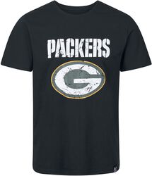 NFL Packers - Logo, Recovered Clothing, T-Shirt Manches courtes