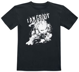 Kids - Groot - I am Groot - Not Happy, Les Gardiens De La Galaxie, T-Shirt Manches courtes