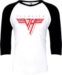 Red Logo, Van Halen, Shirt met lange mouwen