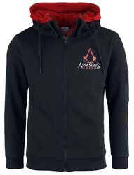 Emblème, Assassin's Creed, Sweat-shirt zippé à capuche