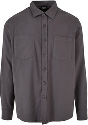 Solid Flanel Shirt, Urban Classics, Longsleeve
