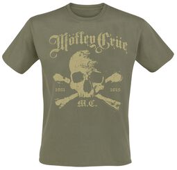 Orbit Skull, Mötley Crüe, T-Shirt Manches courtes