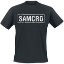 Samcro Banner, Sons Of Anarchy, T-Shirt Manches courtes