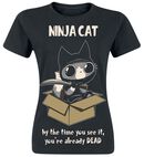 Cupcake Cult - Ninja Cat, Tierisch, T-Shirt Manches courtes