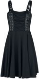Short Dress with Lacing, Gothicana by EMP, Robe courte