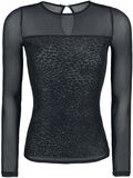 Leo Lace, Black Premium by EMP, Shirt met lange mouwen