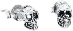 Skull, etNox, Set de boucles d'oreilles