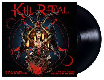 Kill star black mark dead hand pierced heart | Kill Ritual LP | Large