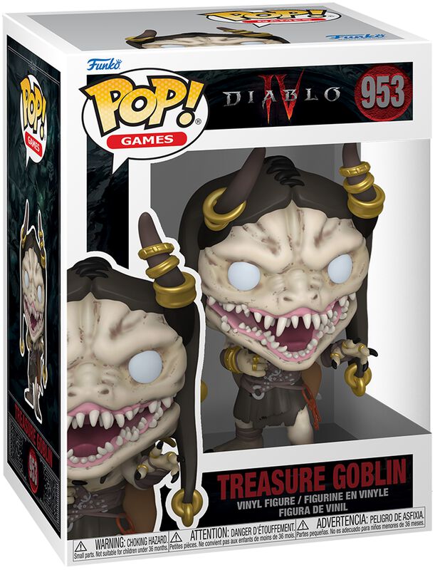 4 - Treasure goblin vinyl figuur nr. 953