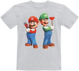 Enfants - Plumbing Bros., Super Mario, T-shirt
