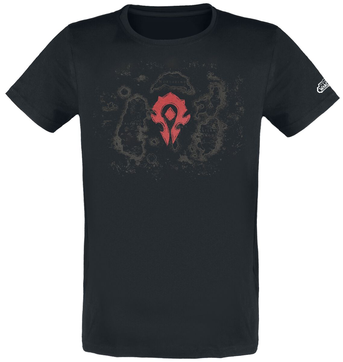 T shirt WORGEN taille L noir pour homme world of warcraft wow man new black NEUF