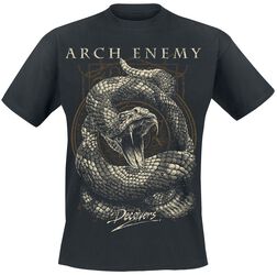 Deceiver Snake, Arch Enemy, T-Shirt Manches courtes