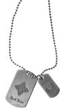Dogtags, Rock Rebel by EMP, Halsketting