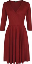 RED Wrap Dress, RED by EMP, Korte jurk