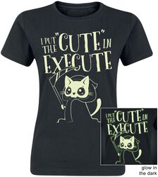 Cute In Execute, Tierisch, T-Shirt Manches courtes