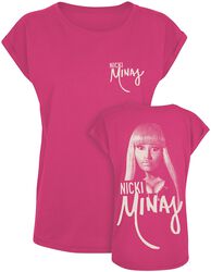 Pink Halftone, Nicki Minaj, T-Shirt Manches courtes