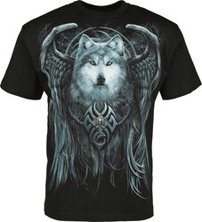 Wolf Spirit, Spiral, T-Shirt Manches courtes