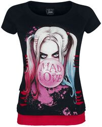 Mad Love, Harley Quinn, T-Shirt Manches courtes