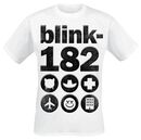 Symbols, Blink 182, T-Shirt Manches courtes