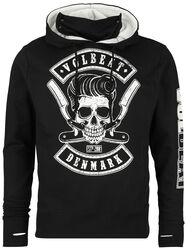 Denmark Skull, Volbeat, Sweat-shirt à capuche
