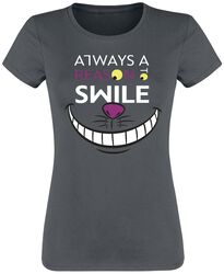 Chat du Cheshire - Always A Reason To Smile, Alice Au Pays Des Merveilles, T-Shirt Manches courtes