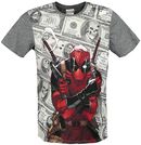 Dollars, Deadpool, T-Shirt Manches courtes