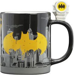 Bat-Signal & Batman 3D mok, Batman, Kop