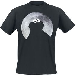 Cookie Monster - Moonnight, Sesame Street, T-Shirt Manches courtes