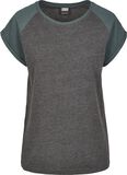 Ladies Contrast Raglan Tee
