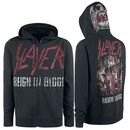 Reign In Blood, Slayer, Sweat-shirt zippé à capuche