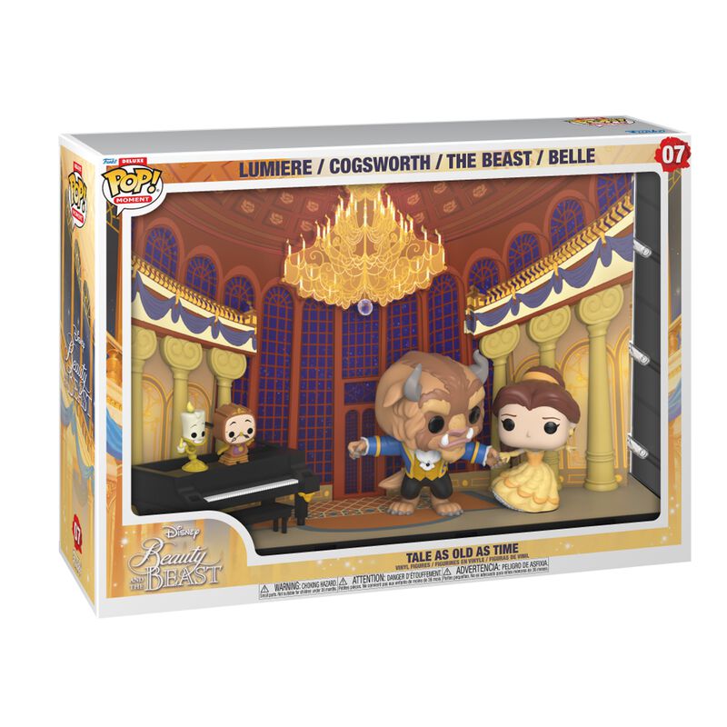 Tale As Old As Time (Pop!  Moment Deluxe) vinyl figuur nr. 07
