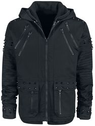 Black Chrome Jacket, Vixxsin, Winterjas