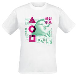 Young Hee - Overlay, Squid Game, T-Shirt Manches courtes