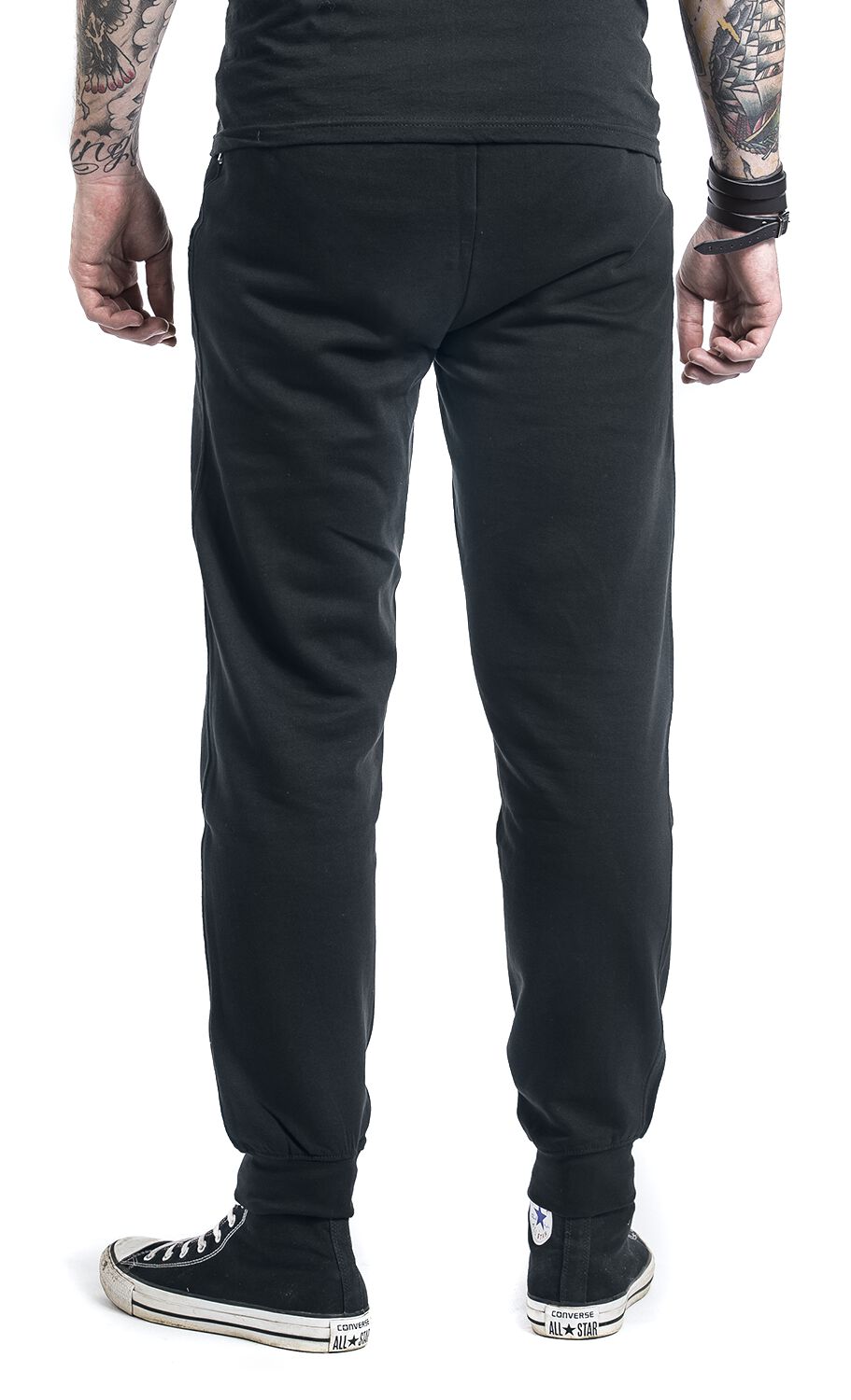 Lonsdale CRAMOND - Pantalon de survêtement - black grey/noir