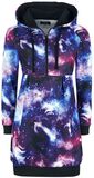 Dress with galaxy print, Full Volume by EMP, Korte jurk