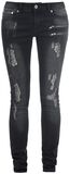 Destroyed Skarlett (Slim Fit), Black Premium by EMP, Jeans
