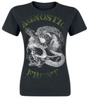 Snake Skull, Agnostic Front, T-Shirt Manches courtes