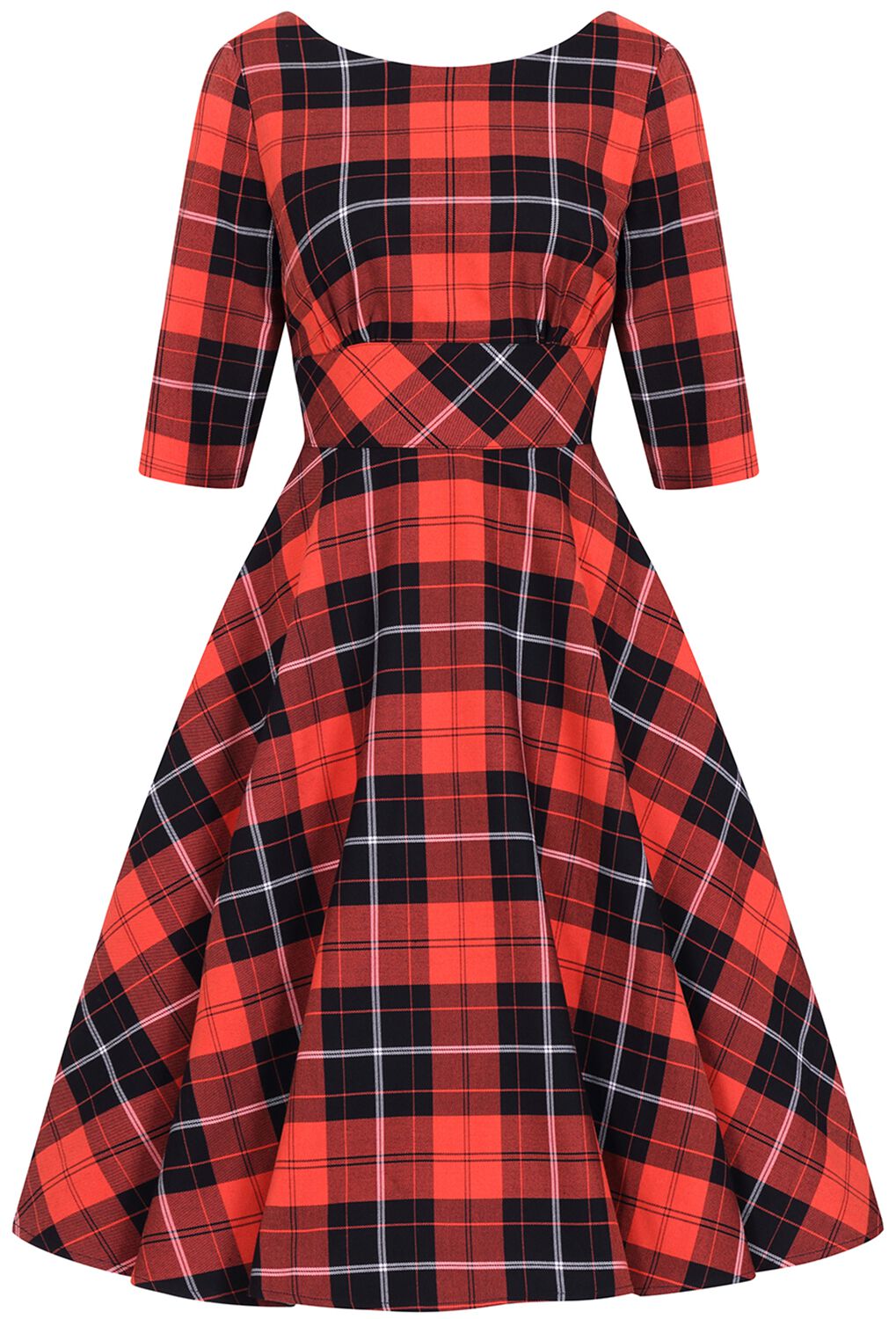 hebben zich vergist chaos Seizoen Clementine jaren 50 jurk | Hell Bunny Medium-lengte jurk | Large