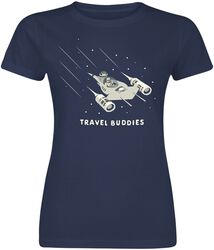 The Mandalorian - Travel buddies, Star Wars, T-Shirt Manches courtes