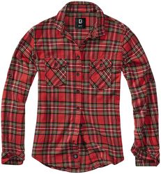 Amy Tartan Flannel Checkshirt, Brandit, Flanellen overhemd