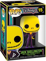 Jack Skellington (Lumière Noire) - Funko Pop! n°15, L'Étrange Noël De Monsieur Jack, Funko Pop!